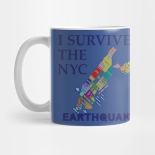 i survived the nyc earthquake maps Mug